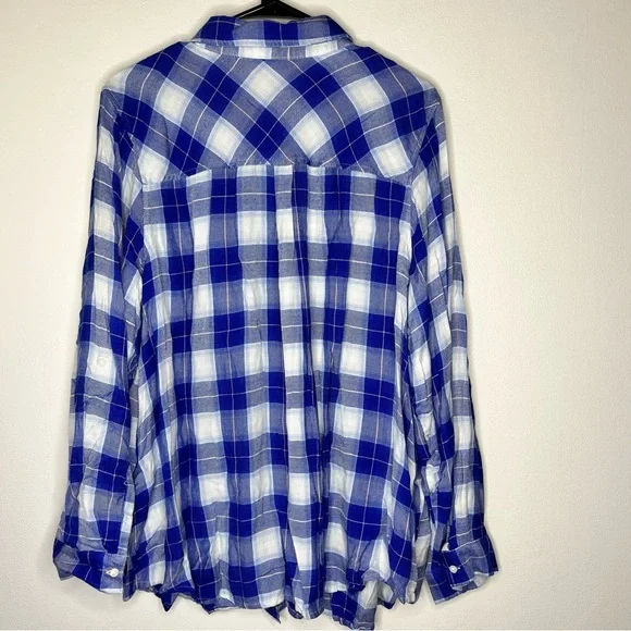 a.n.a Woman Flannel - Picture 2 of 3